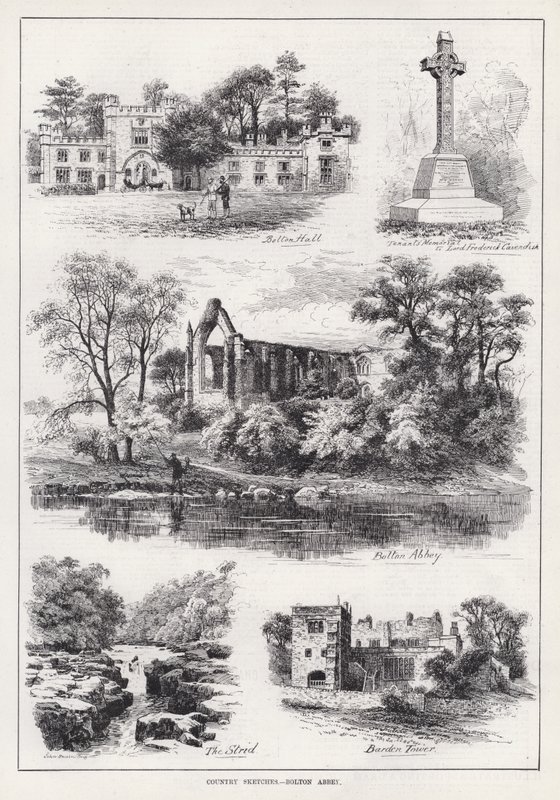 Schizzi di campagna, Bolton Abbey da English School