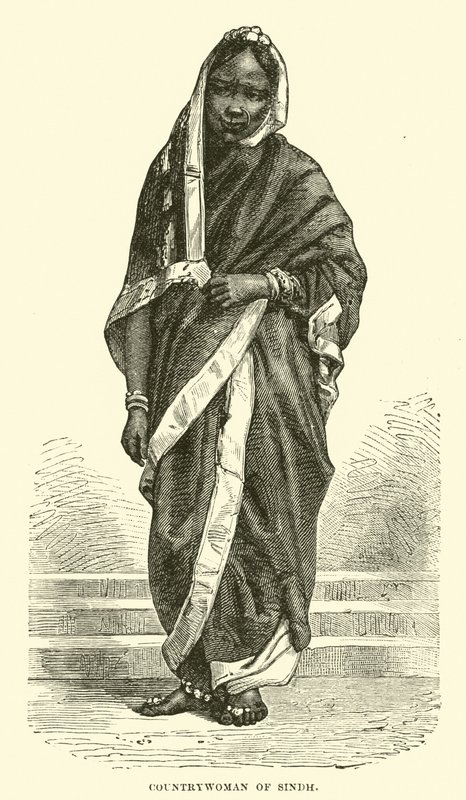 Contadina del Sindh da English School