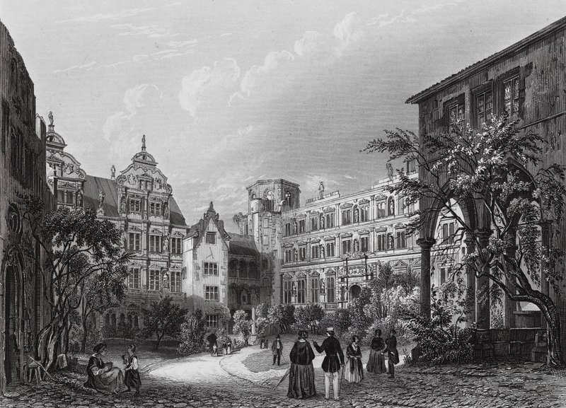 Cortile di Heidelberg da English School