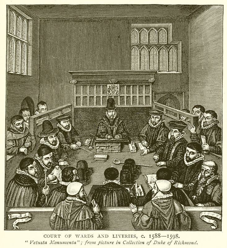 Corte dei feudi e delle livree, c. 1588-1598 da English School