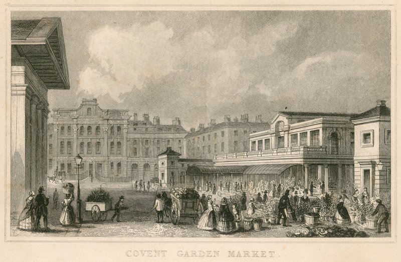 Mercato di Covent Garden, Londra da English School