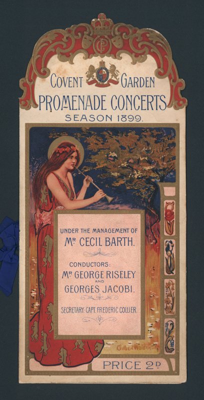 Covent Garden, Concerti Promenade, stagione 1899 da English School