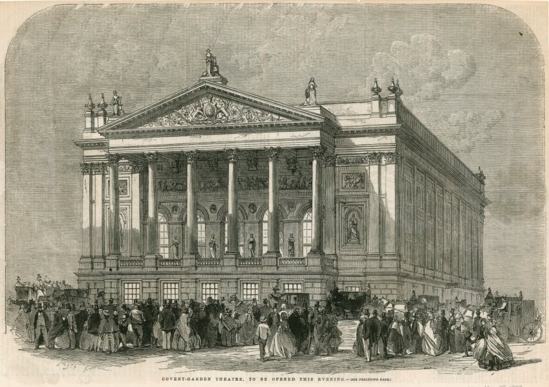 Covent Garden Theatre, Londra - apertura questa sera da English School