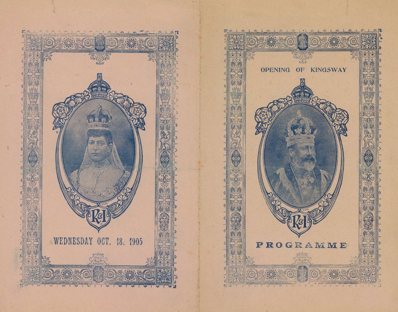 Copertina del programma per l