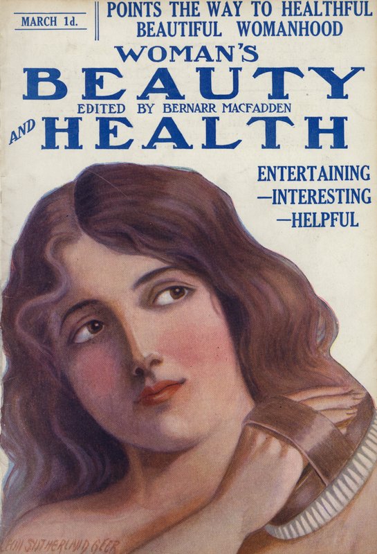 Copertina di un numero della rivista Woman