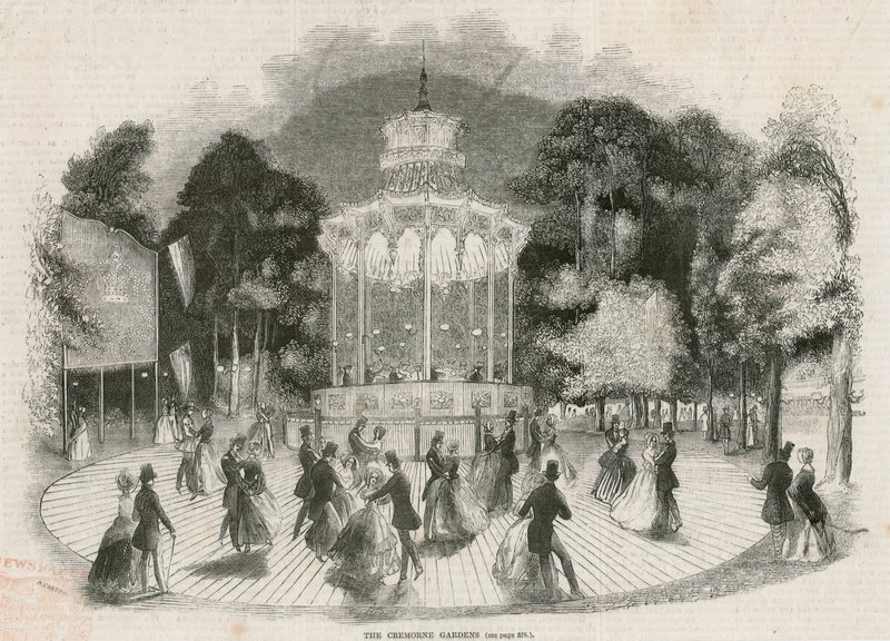Cremorne Gardens, Londra: La Piattaforma di Cristallo da English School