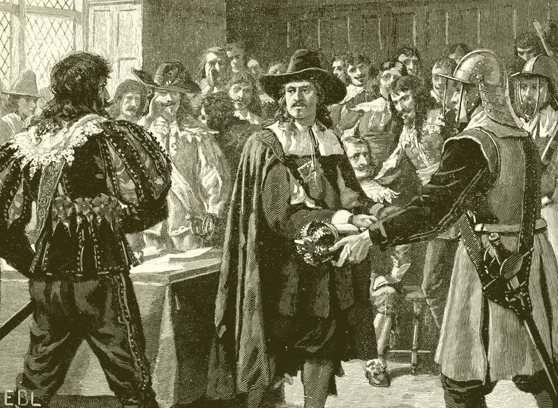 Cromwell scioglie il Lungo Parlamento da English School