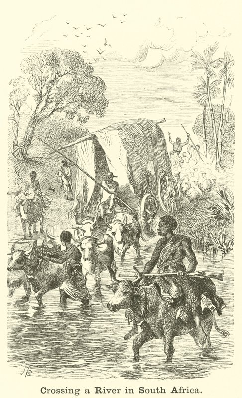 Attraversamento di un fiume in Sudafrica da English School