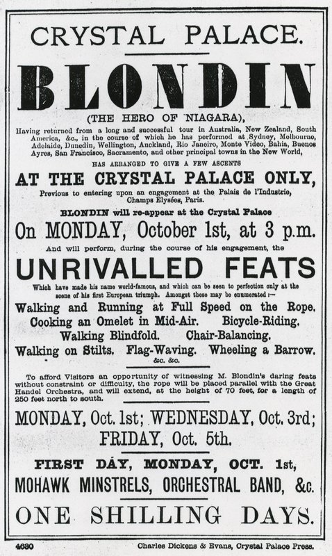 Crystal Palace. Blondin. L