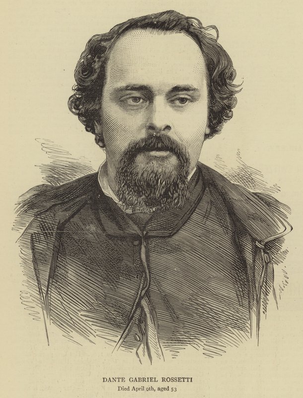 Dante Gabriel Rossetti da English School