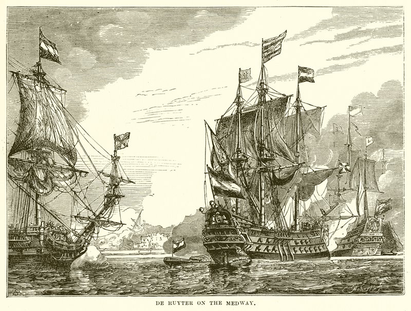 De Ruyter sul Medway da English School