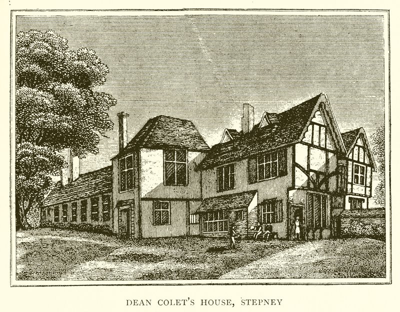 Casa di Dean Colet, Stepney da English School