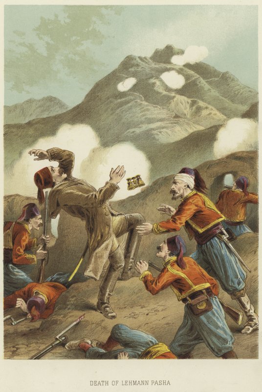 La morte di Lehmann Pasha da English School