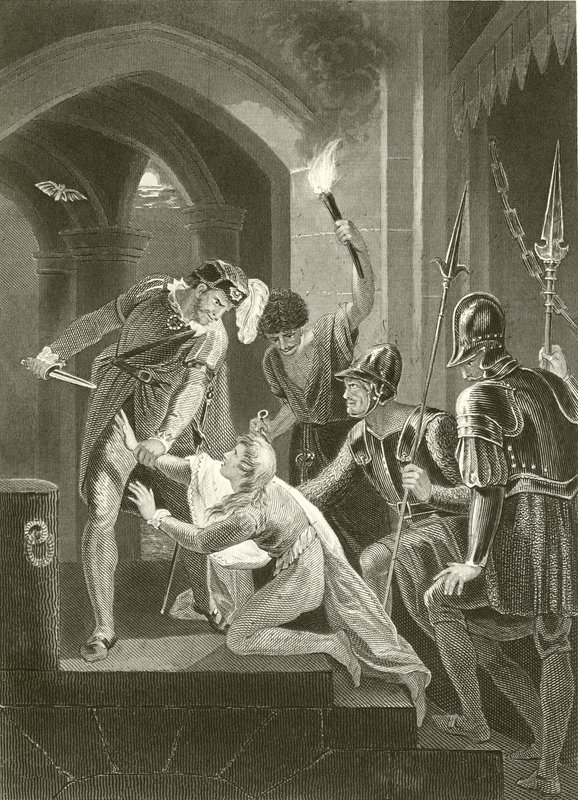 Morte del Principe Arturo da English School