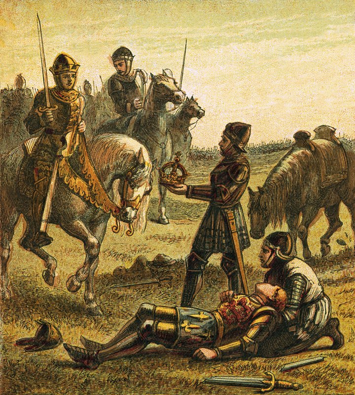 La morte di Riccardo III da English School