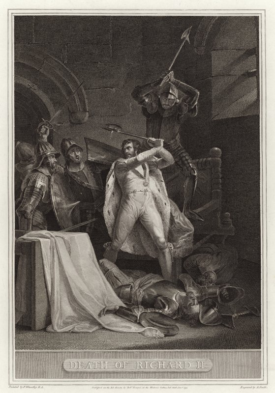 Morte di Riccardo II da English School