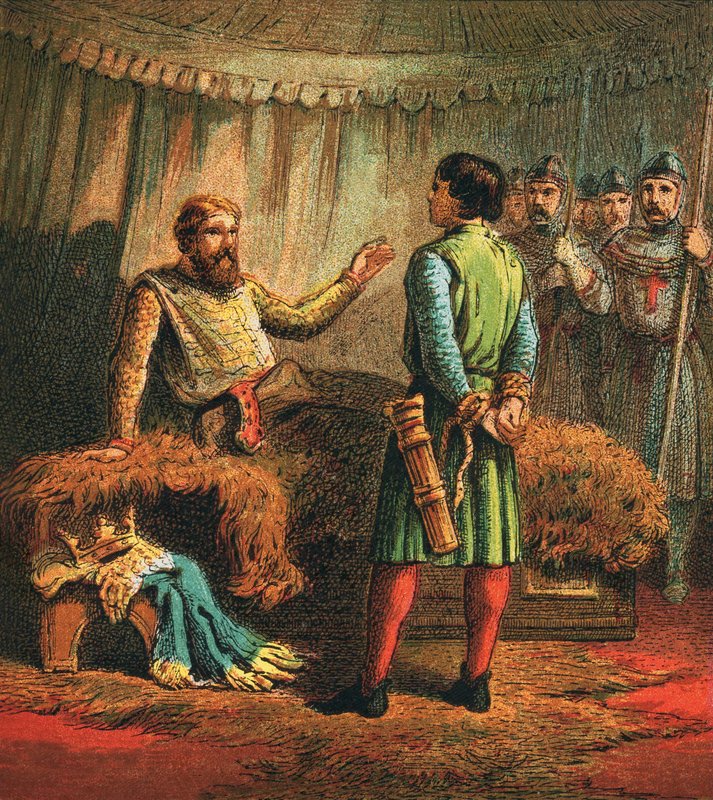 Morte di Riccardo I da English School