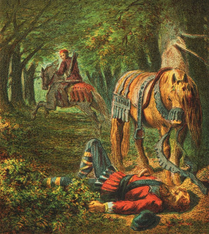 La morte di Guglielmo II da English School