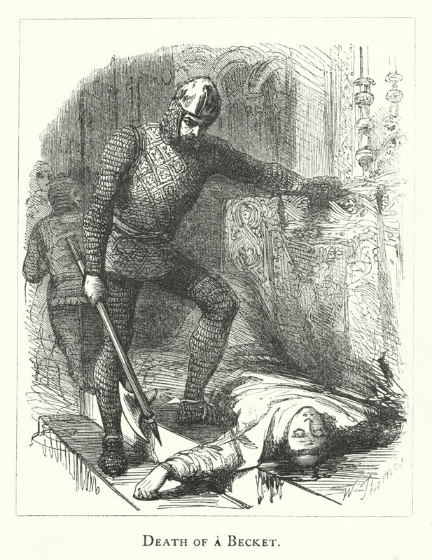 Morte di Becket da English School