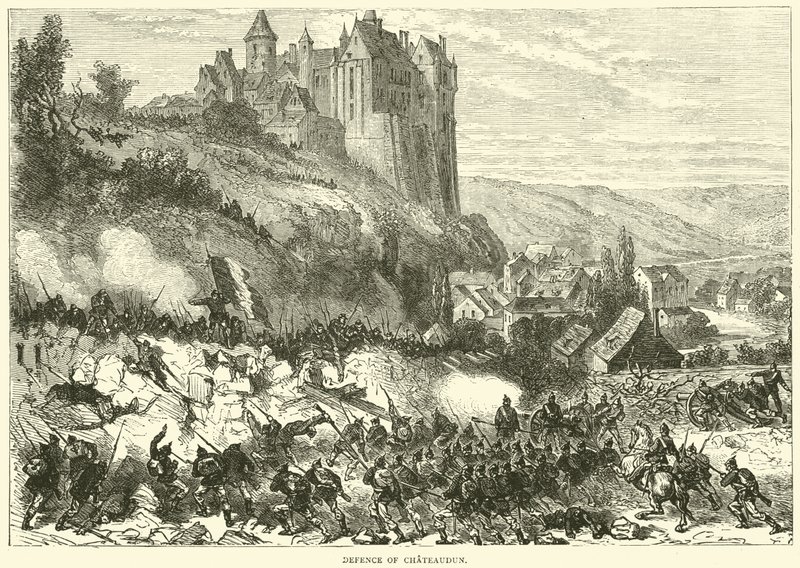 Difesa di Chateaudun, ottobre 1870 da English School