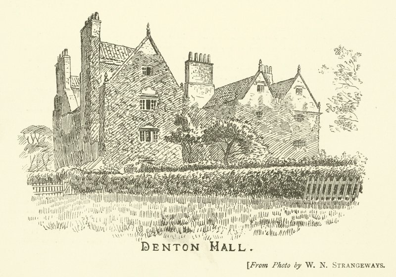 Denton Hall (incisione) da English School