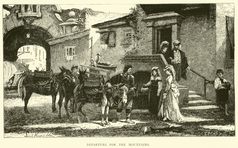 Partenza per le montagne da English School