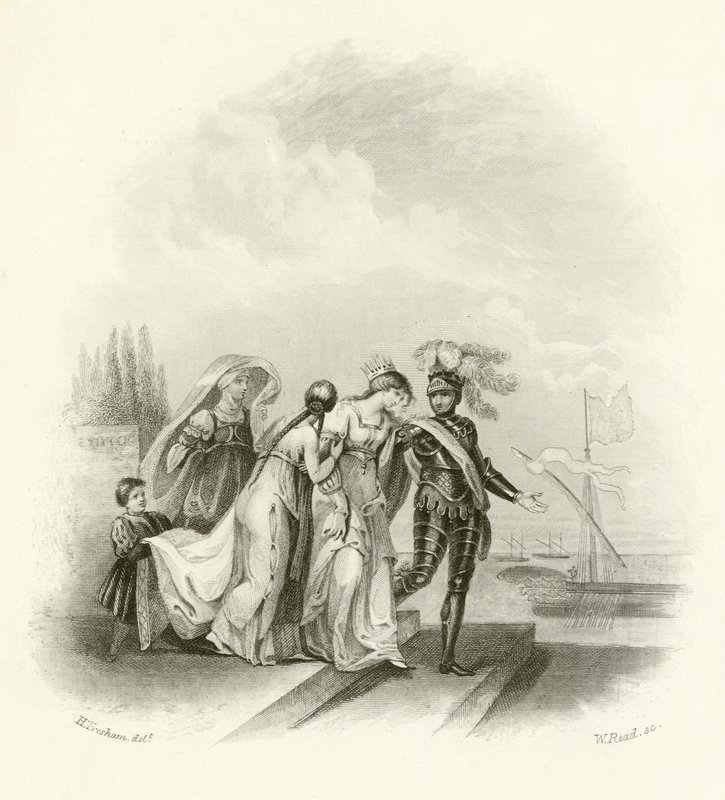 Partenza di Riccardo I da Cipro da English School