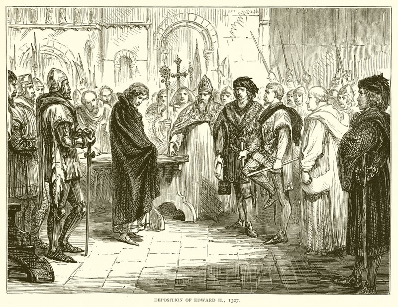 Deposizione di Edoardo II, 1327 da English School