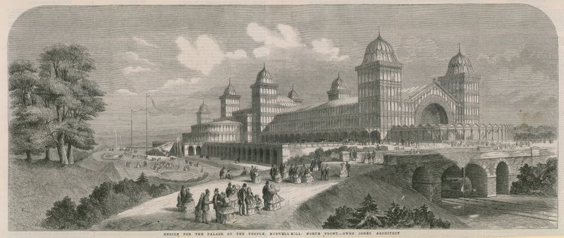 Progetto del Palazzo del Popolo da English School