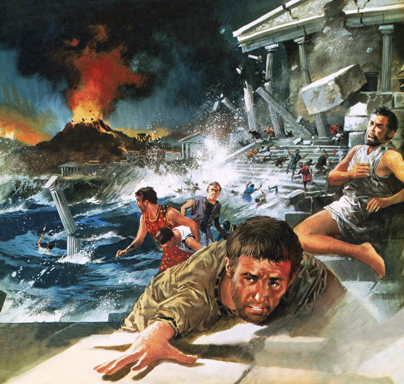 Distruzione di Atlantide da English School
