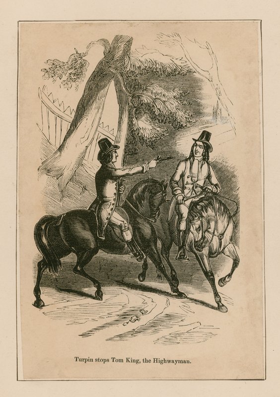 Dick Turpin ferma Tom King, il bandito da English School