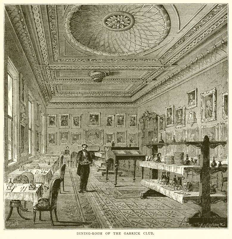 Sala da Pranzo del Garrick Club da English School