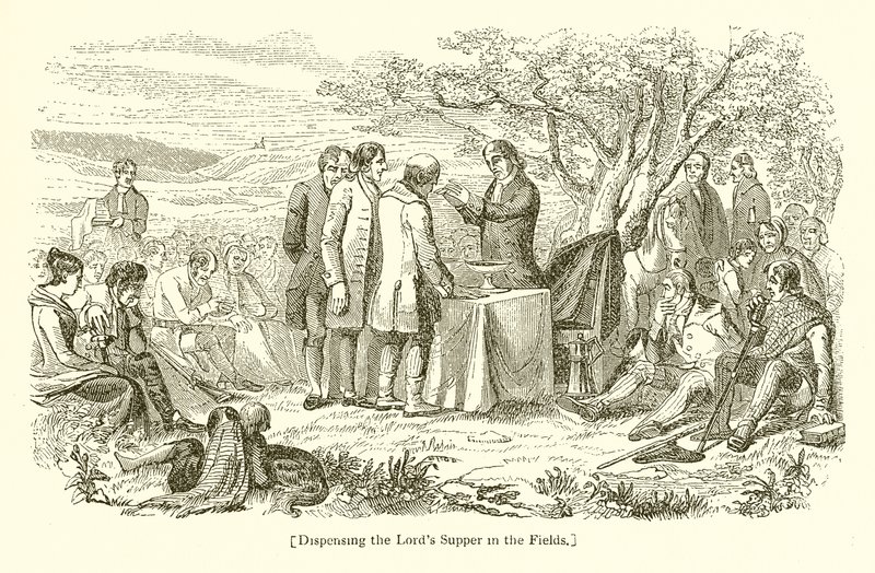 Dispensazione della Cena del Signore nei campi da English School