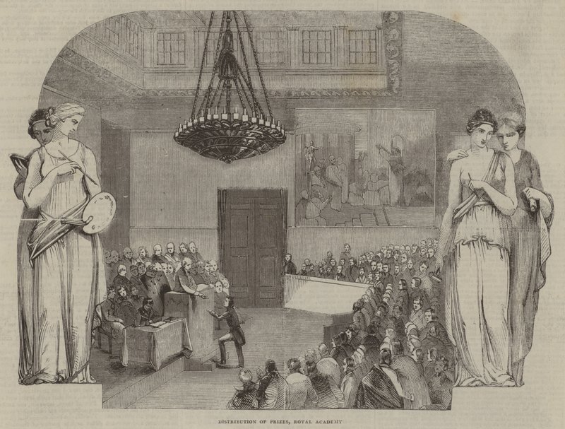 Distribuzione dei premi, Accademia Reale da English School