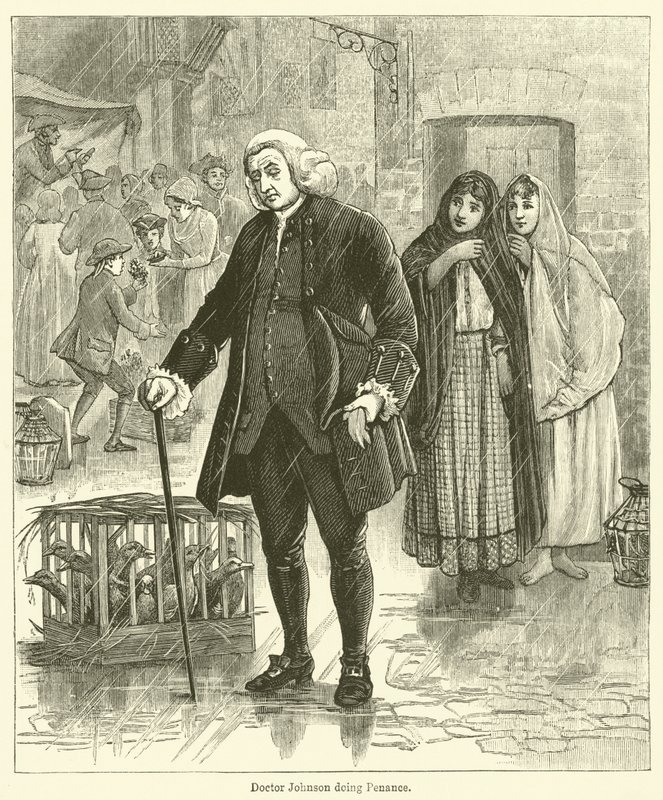 Il dottor Johnson in penitenza da English School