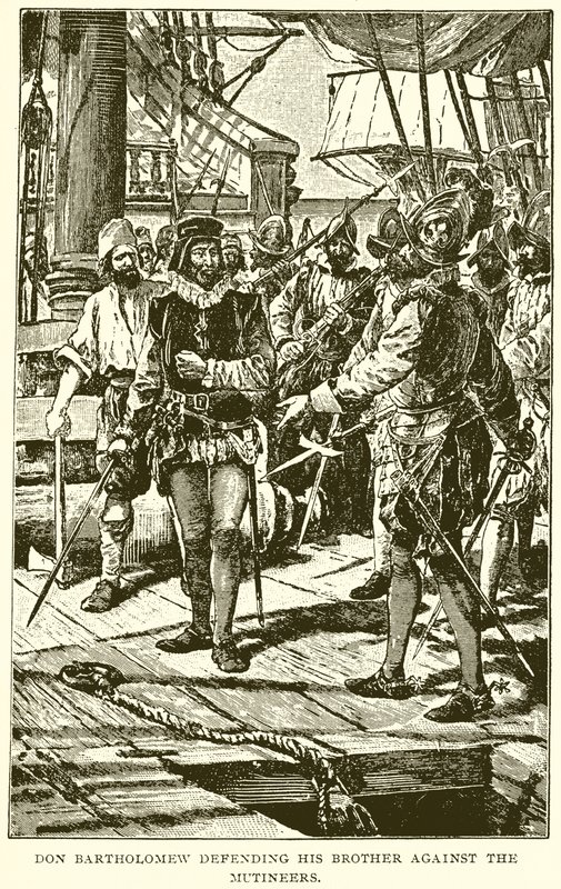 Don Bartolomeo difende suo fratello contro i ribelli da English School