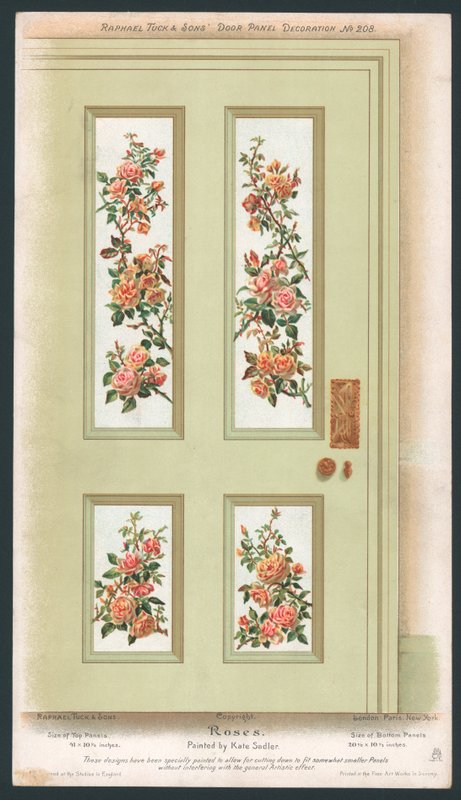 Decorazione del Pannello della Porta da English School