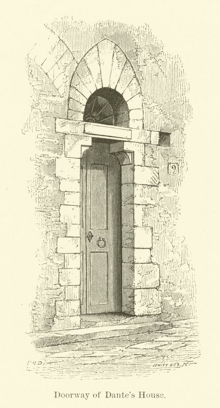 Porta della casa di Dante da English School