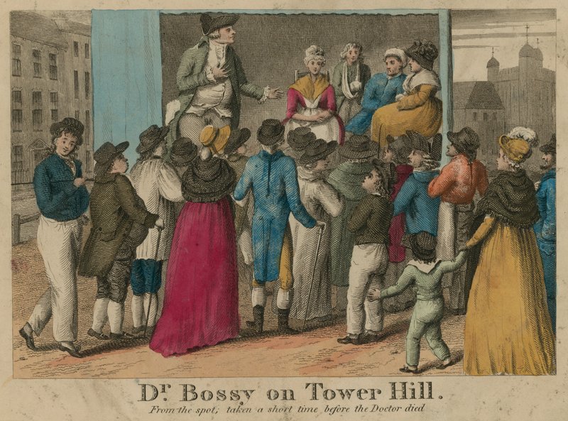 Dr Bossy a Tower Hill, Londra da English School