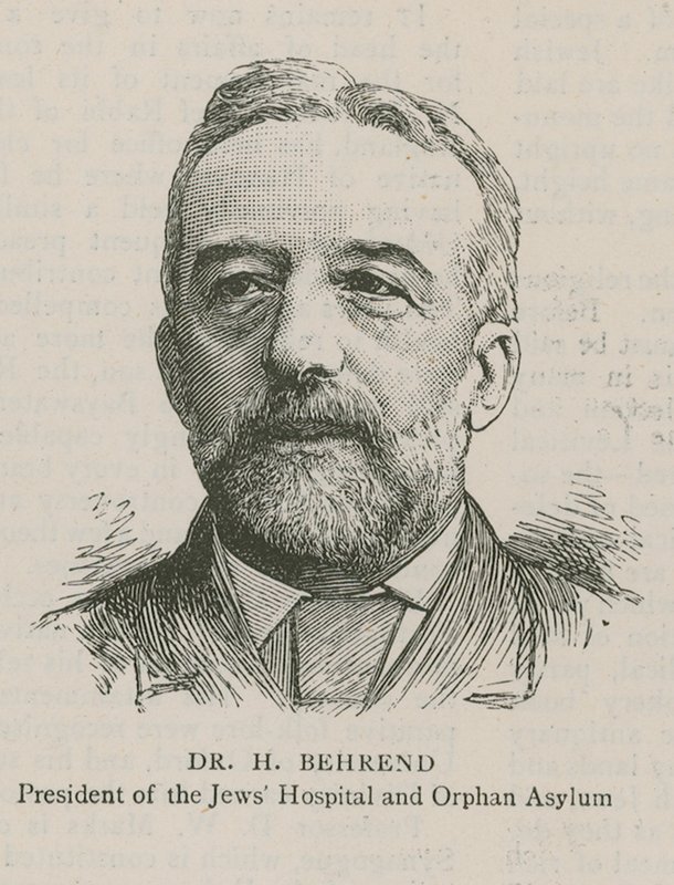 Dr H Behrend, Presidente dell