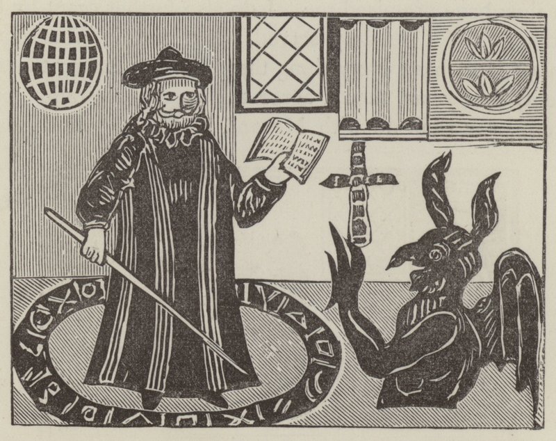 Dottor Giovanni Faustus (incisione) da English School