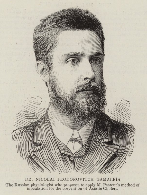 Dr Nicolai Feodorovitch Gamaleia (incisione) da English School