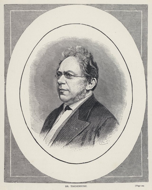 Dr Tischendorf (incisione) da English School