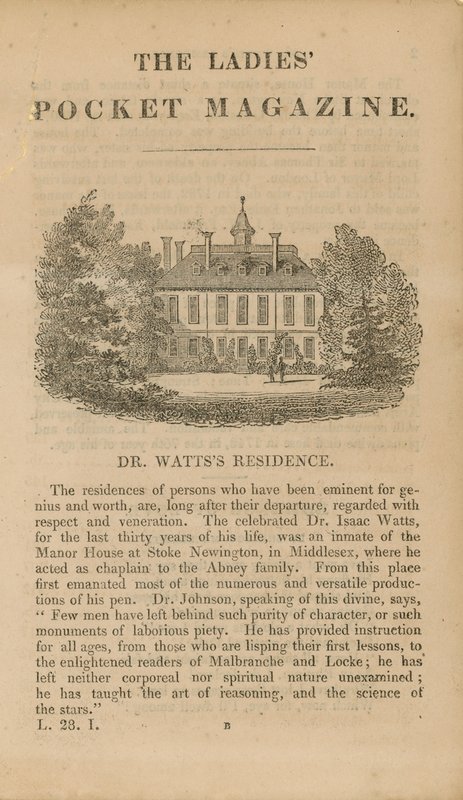 Residenza del Dr Watts da English School