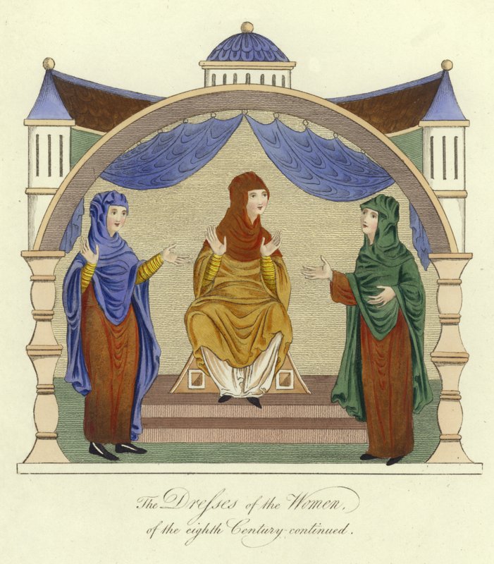 Abiti delle donne anglosassoni dell