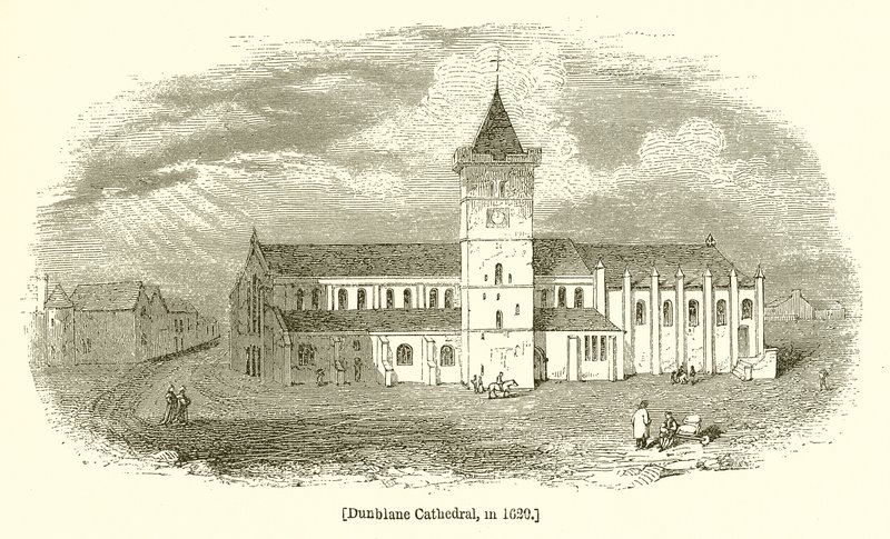 Cattedrale di Dunblane, nel 1620 da English School