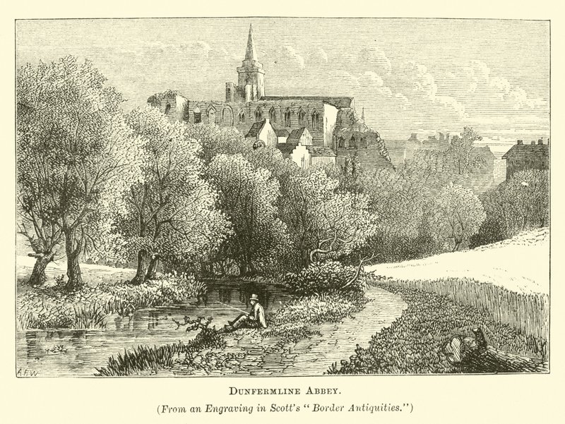 Abbazia di Dunfermline da English School
