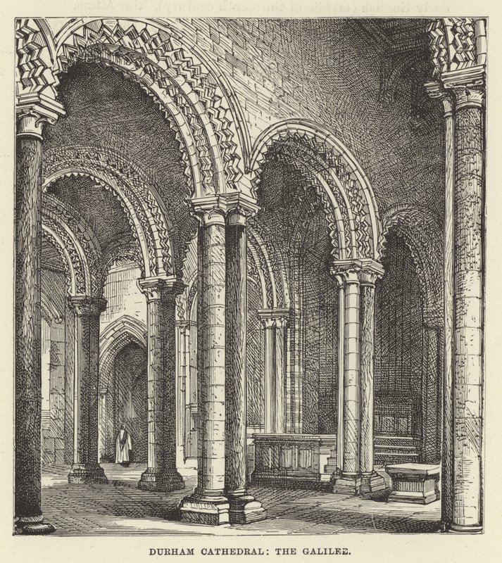 Cattedrale di Durham, la Galilea da English School