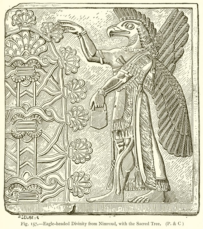 Divinità con testa d