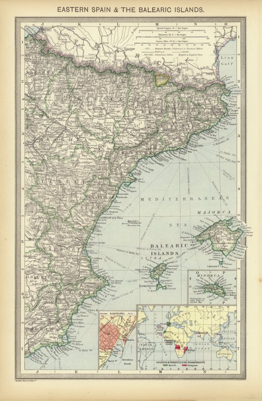 Spagna orientale e le Isole Baleari da English School